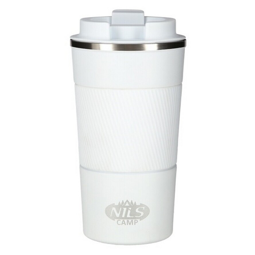 NILS Camp termohrnček biely NCC09