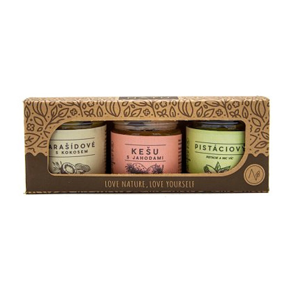 NATU Degustačný mix mini krémov 3 x 30 g