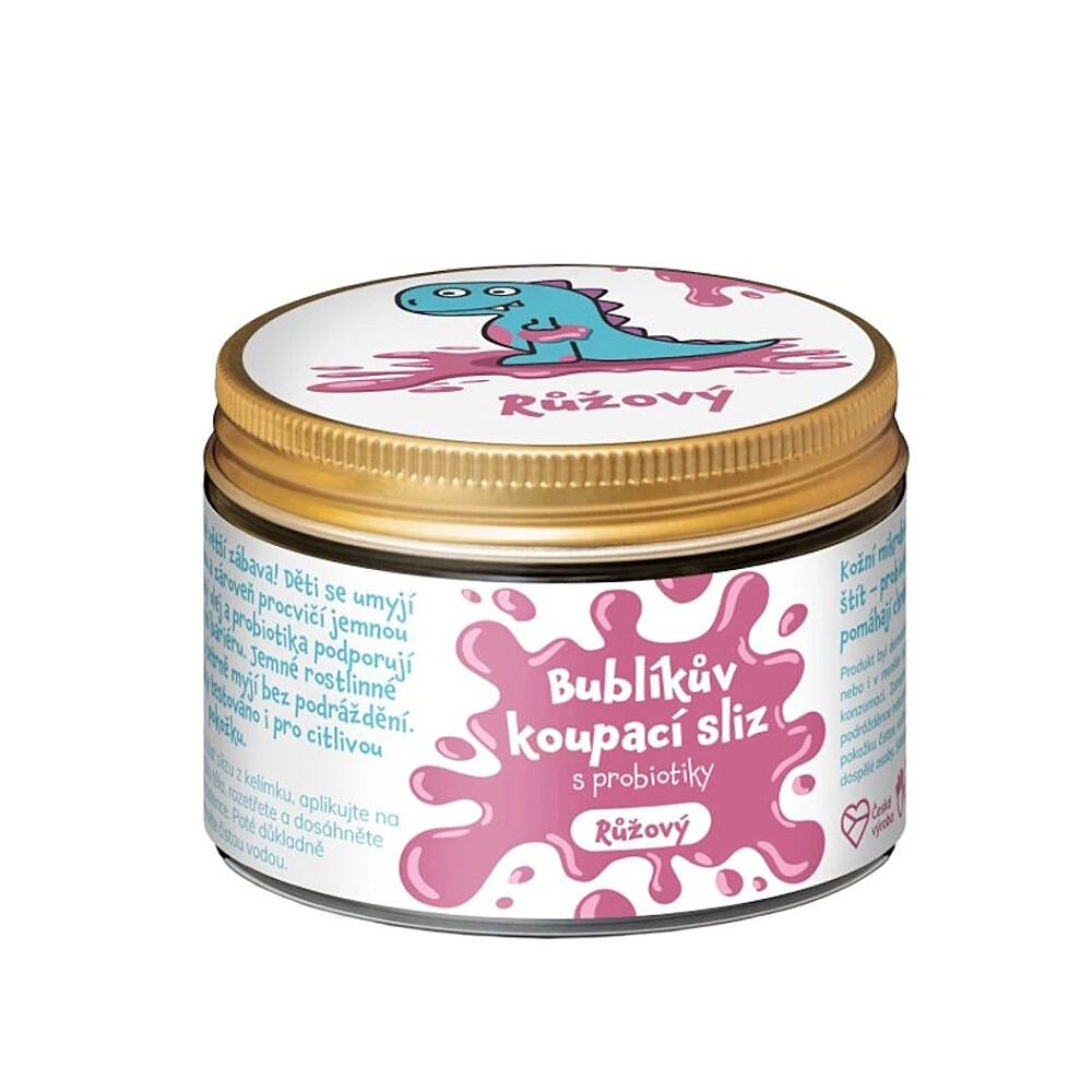 PURE HARMONY Bublíkov kúpací sliz s probiotikami ružový 100 g