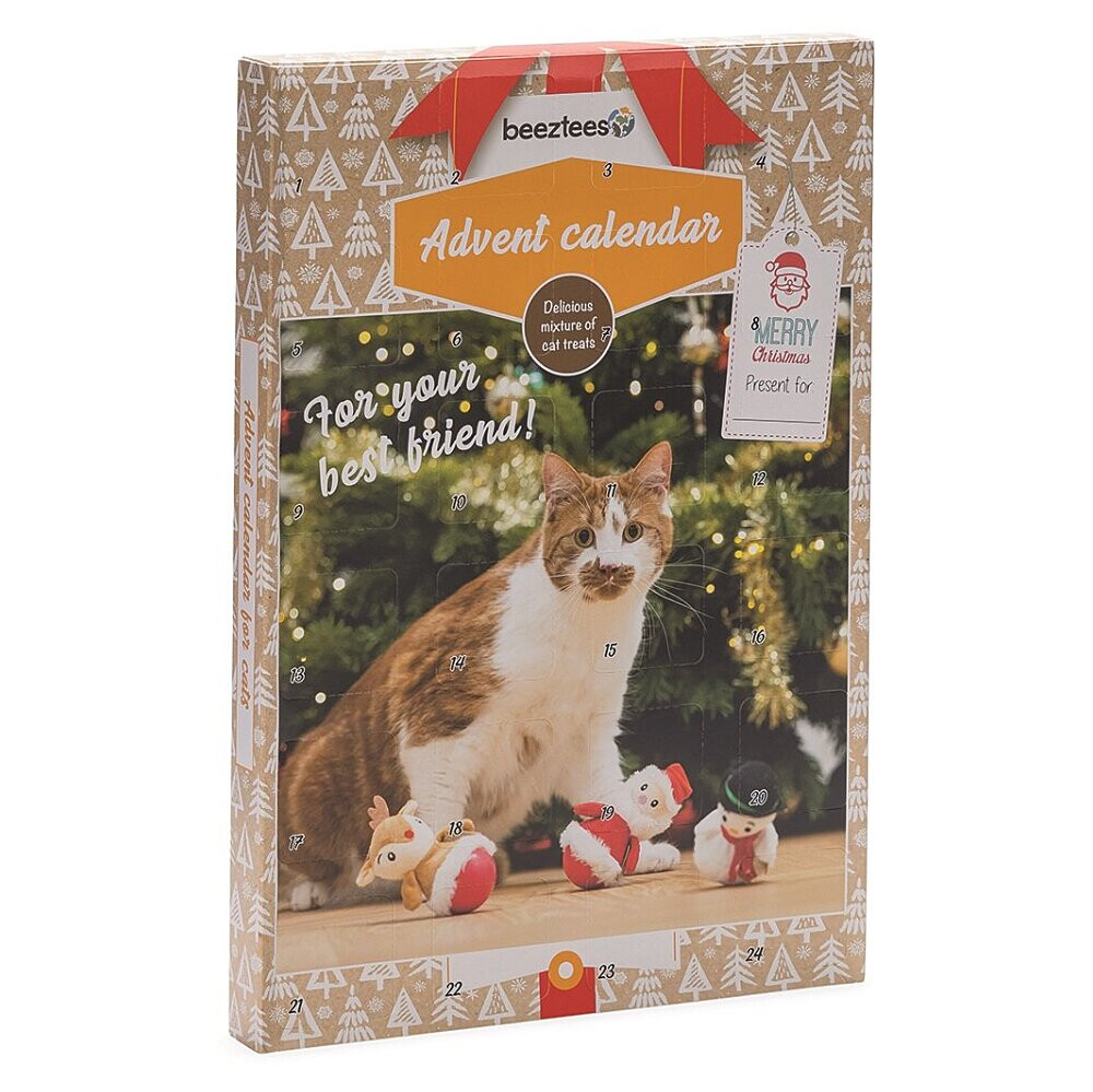 BEEZTEES PURR Adventný kalendár pre mačky 100 g
