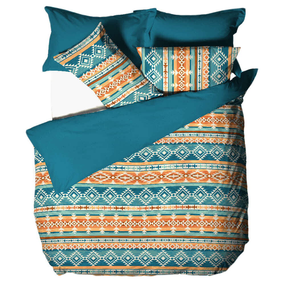 B.E.S. Petrovice Flanelové obliečky Aztec Spirit, 140 x 200 cm, 70 x 90 cm