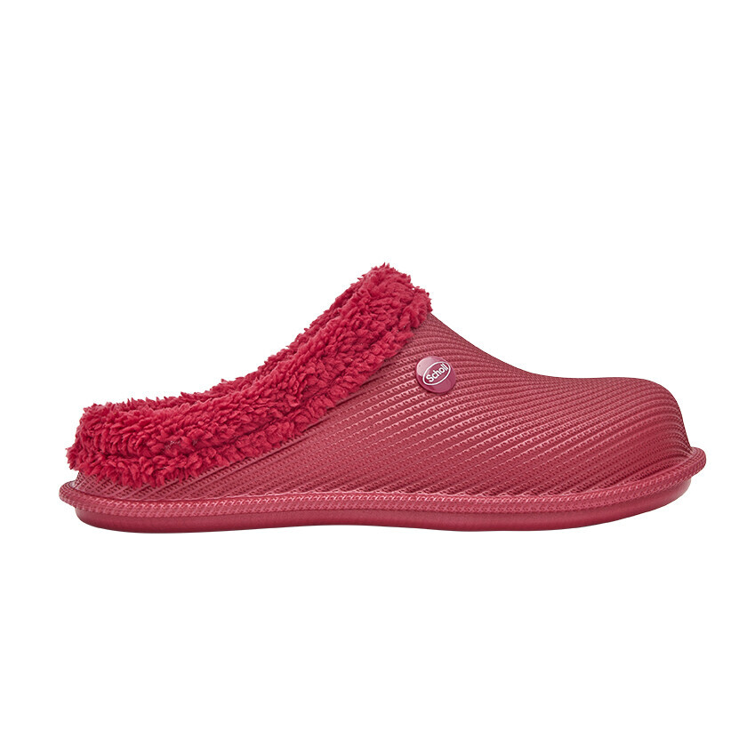 Zimné papuče Scholl Neeva, bordová farba, veľkosť38-39, 38 EU