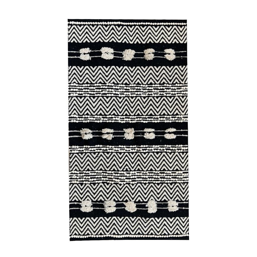 Koberec bavlnený Cherokee 0,7/1,3 CC-304 čierny