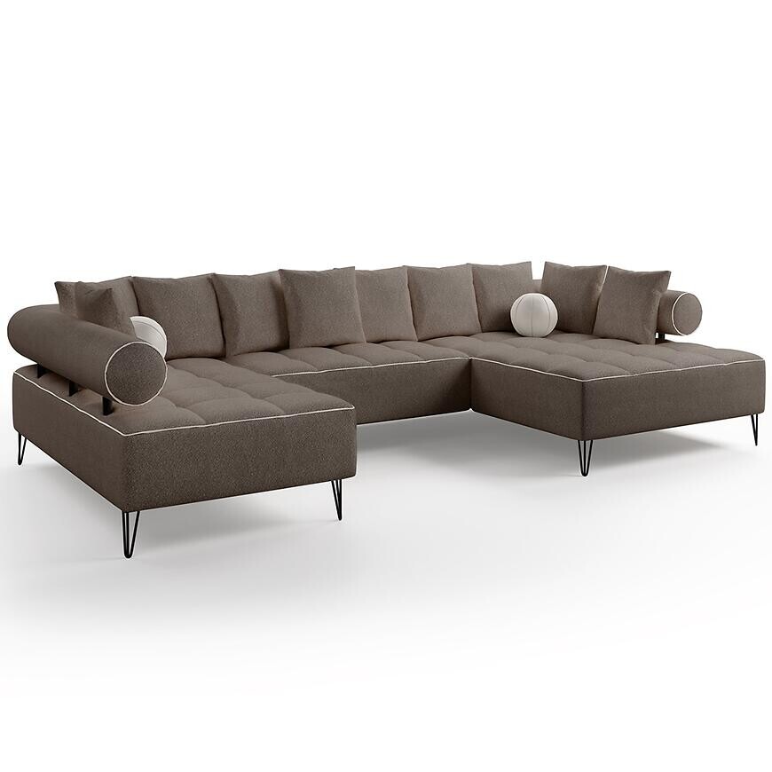 Rohová sedacia súprava Vivienne U pravý Lambi 04