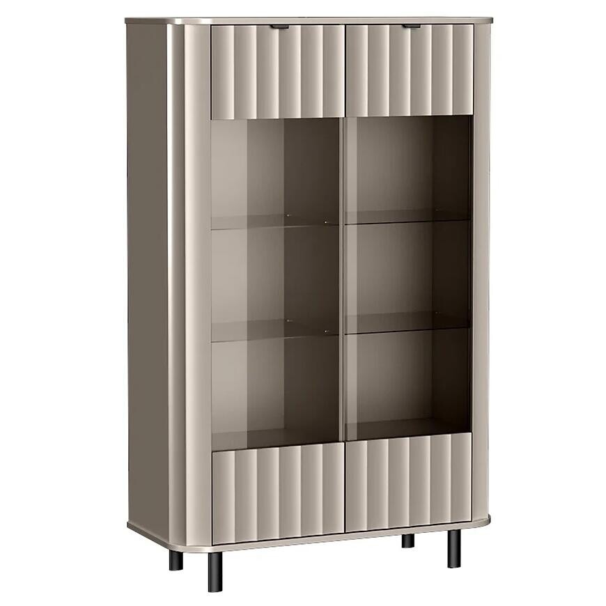 Vitrína nízka Novado 9nv Clay Gray