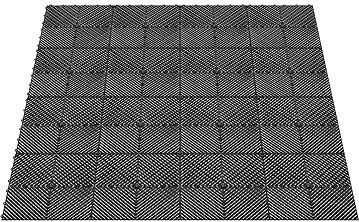 Escape6 WPC podlaha SORG, 1,6 × 1,6 m, 16 ks, černá