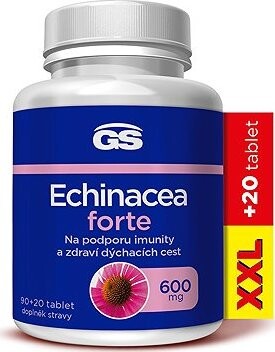 GS Echinacea Forte 600, 90 + 20 tabliet XXL