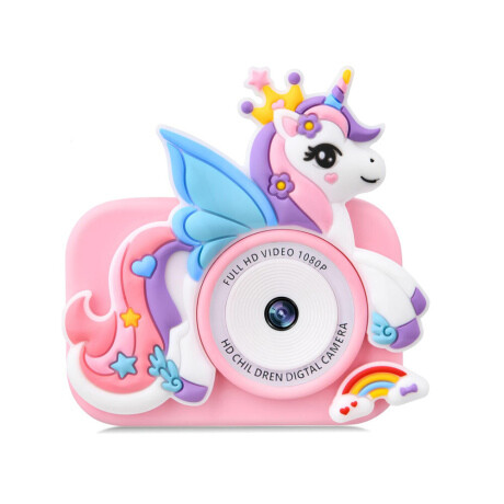 MG DC101 Unicorn detský fotoaparát + 32GB karta, ružový
