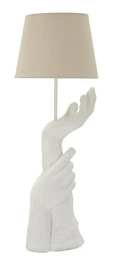 Stolní lampa Life 93 cm bílá