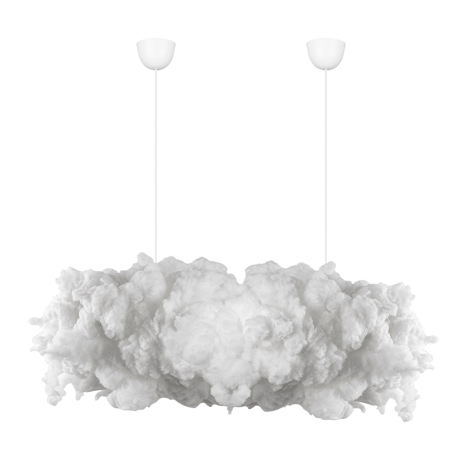 Závěsný lustr Serenity 90 cm bílý