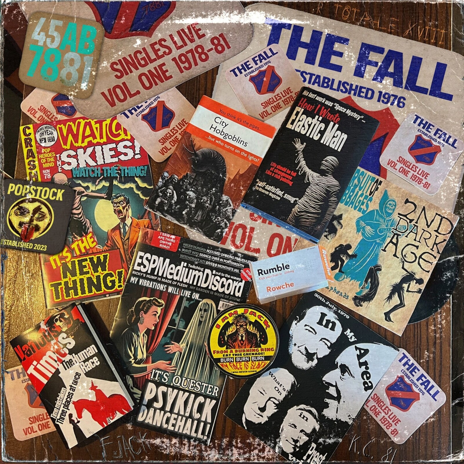 The Fall, SINGLES LIVE VOL.1: '78 - '81, CD