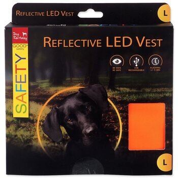 Vesta Dog Fantasy LED Reflexní nabíjecí  L