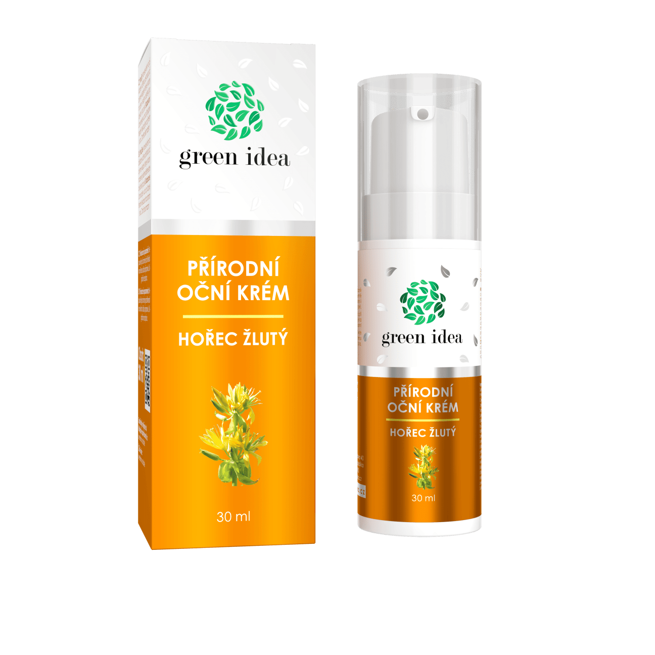 TOPVET Green idea Prírodný očný krém Horec žltý 30 ml 30 ml