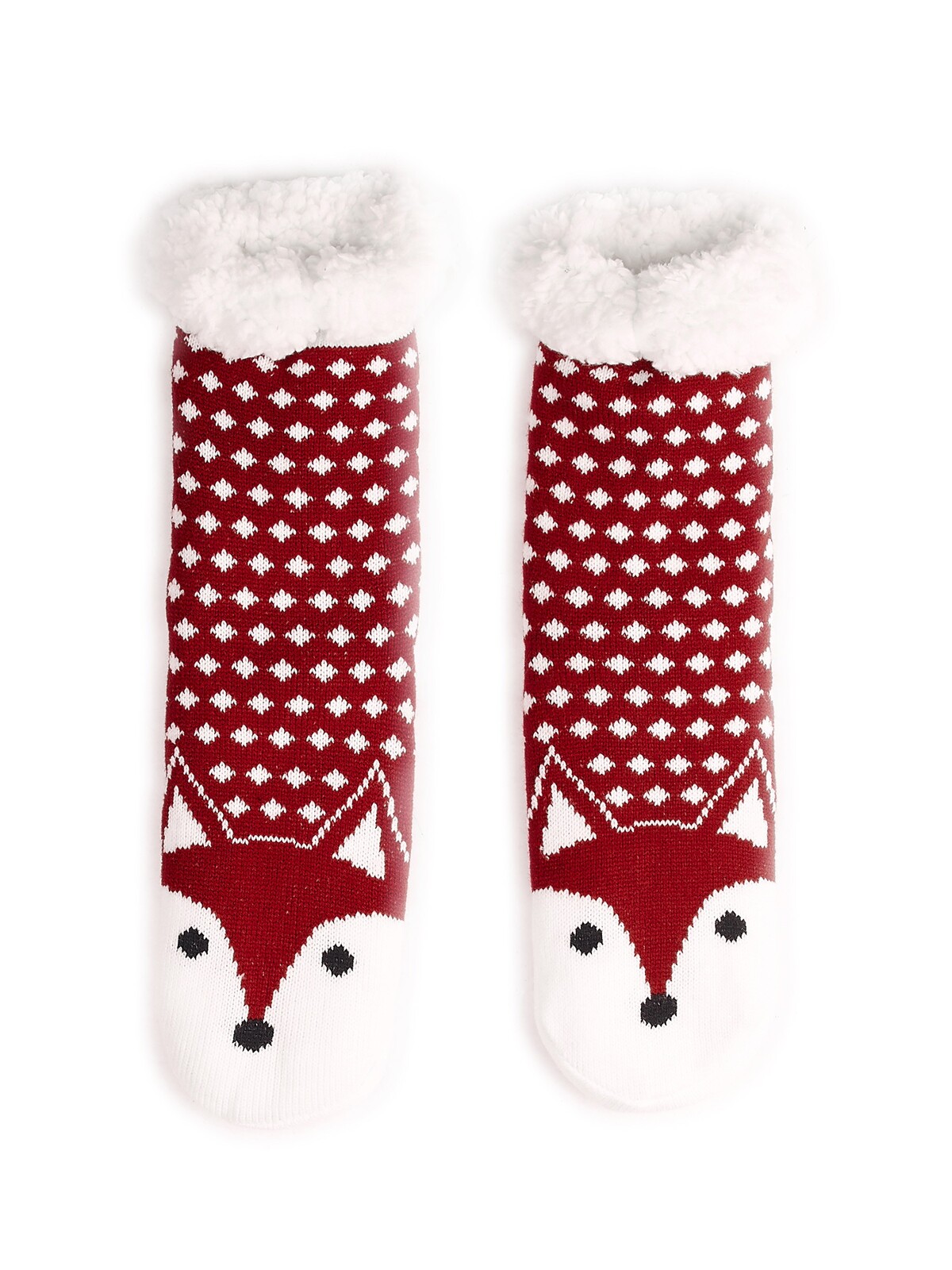 GATE Vzorované zateplené ponožky