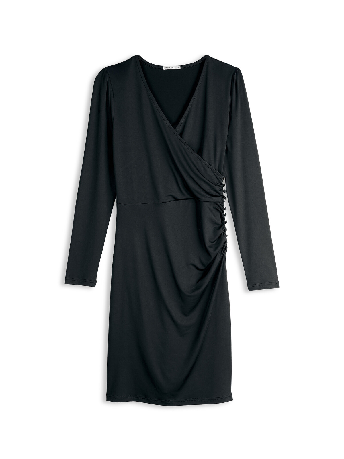 GATE Dámske šaty s riasením