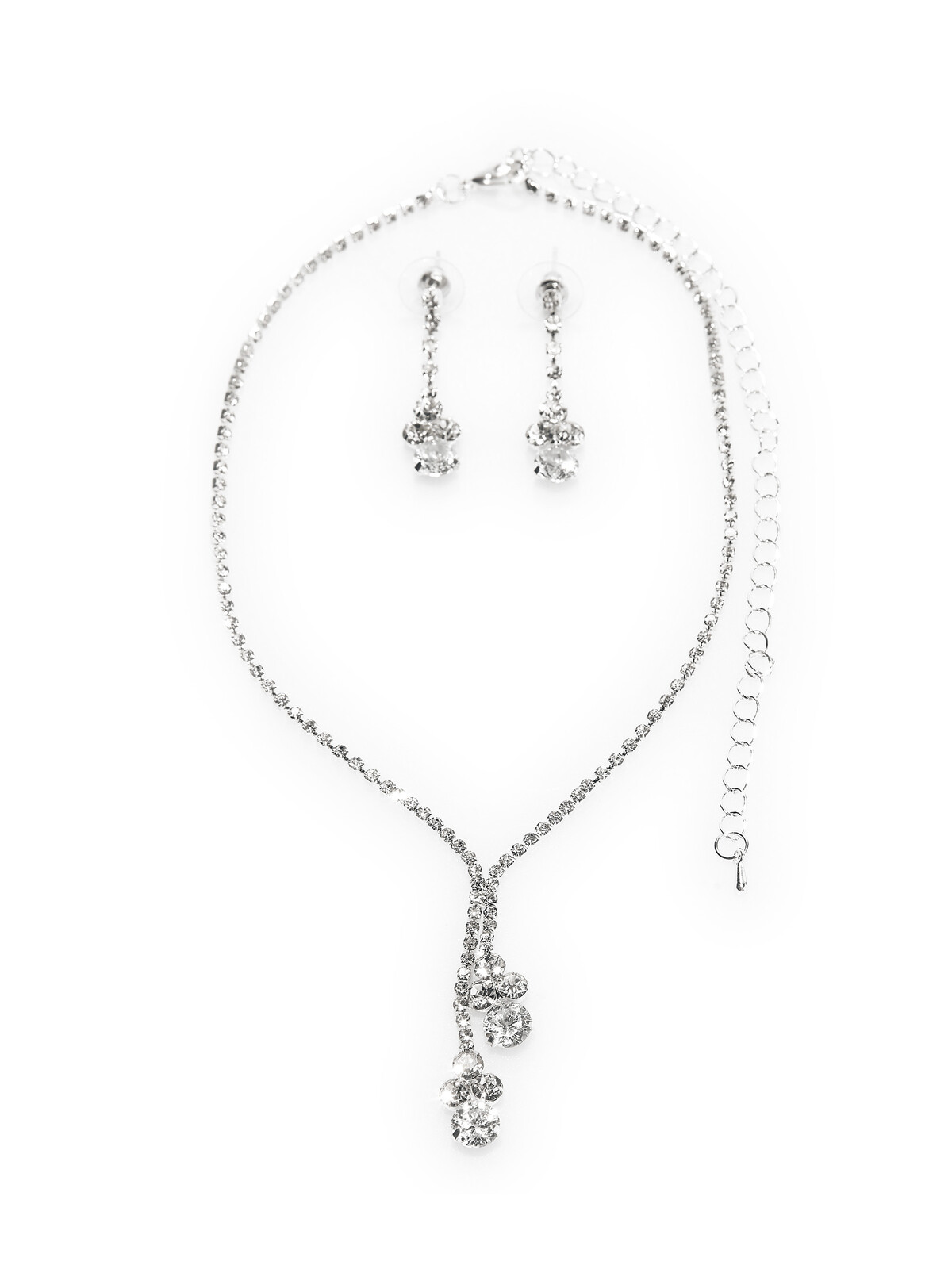 GATE Balenie náušníc a náhrdelníka s ozdobnými kamienkami