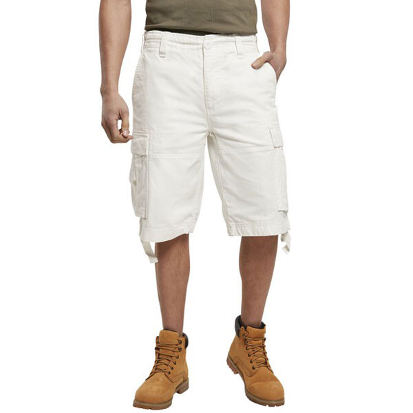 Brandit Vintage Cargo Shorts white - 5XL