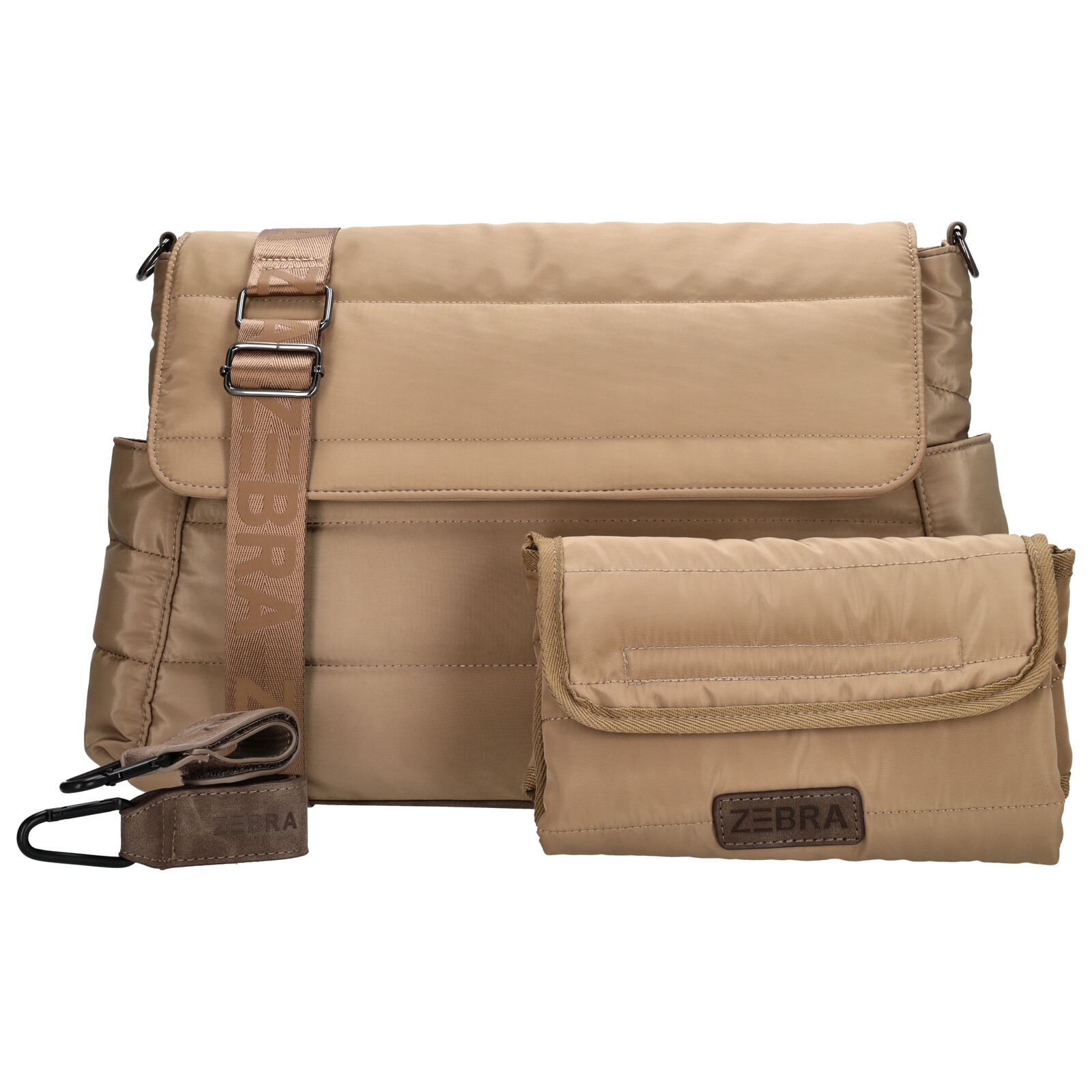 Prebaľovacia taška Zebra Elske 18 L - taupe