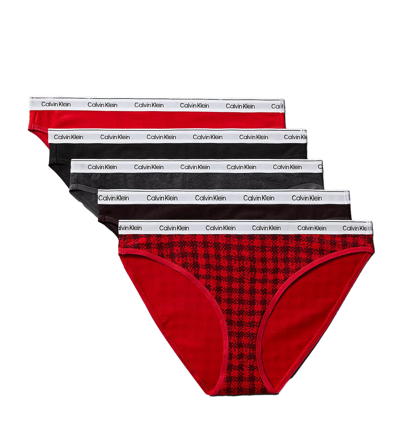 CALVIN KLEIN - nohavičky 5PACK Icon logo cotton stretch color pulse - limitovaná edícia