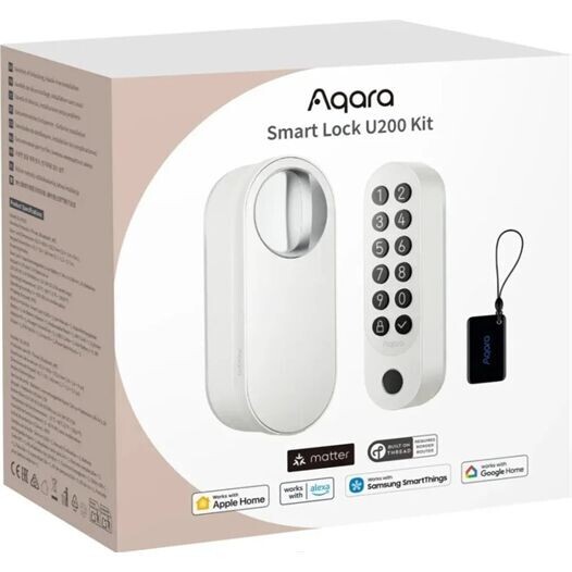 Aqara Smart Home Smart Zámok U200 Kit EL-D02D-W