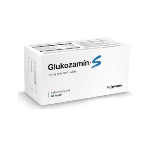 PROFIPHARMA Glukozamín S 60 kapsúl