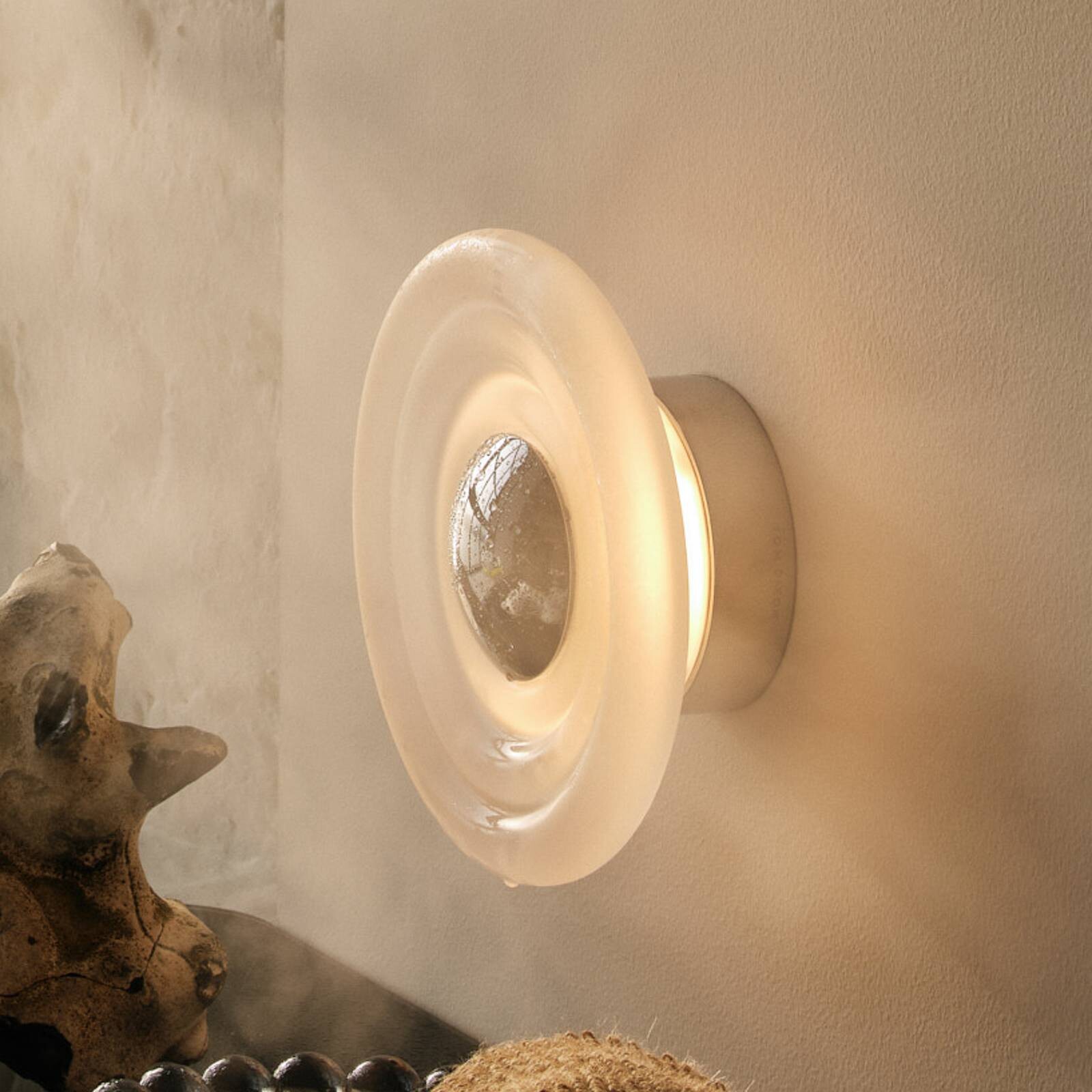 Tom Dixon LED nástenné svetlo Press Sphere Mini, matná Ø 22 cm