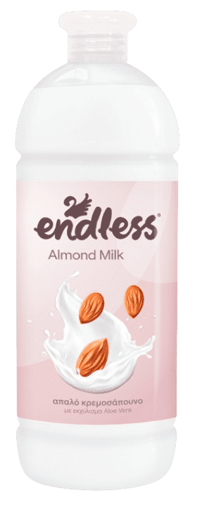 ENDLESS - Krémové mydlo almond milk, 1 L