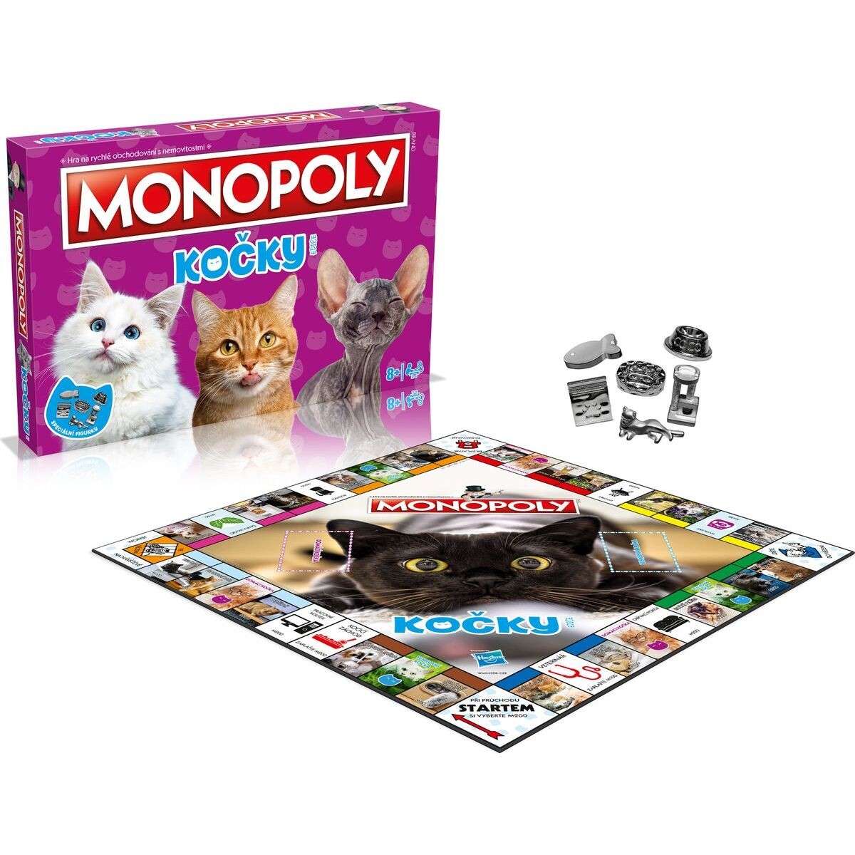 Monopoly Mačky CZ verzia