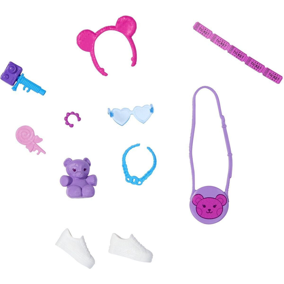 Mattel HYV08 Barbie® módne príbehy, doplnky, tematické balíčky pre bábiku