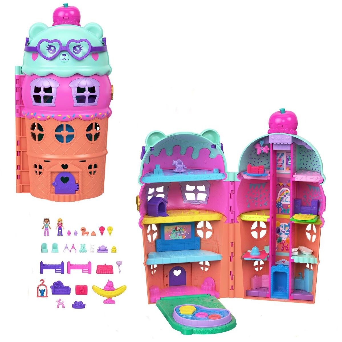 Polly Pocket pocketka zmrzlinový domček