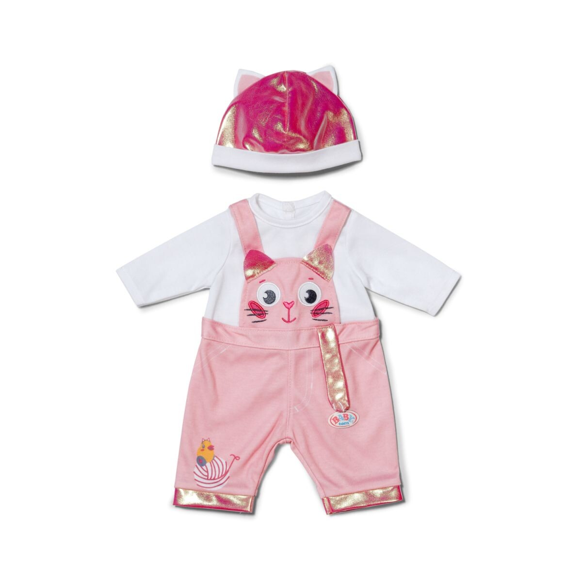 BABY born Overal s čiapočkou, 43 cm