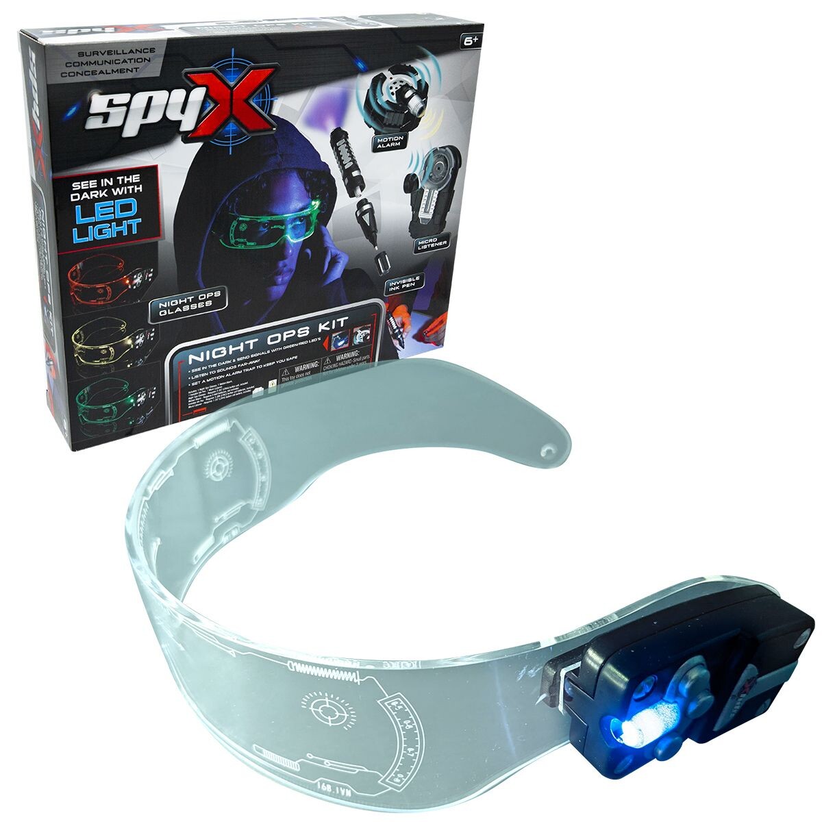 SpyX Sada pre nočné misie