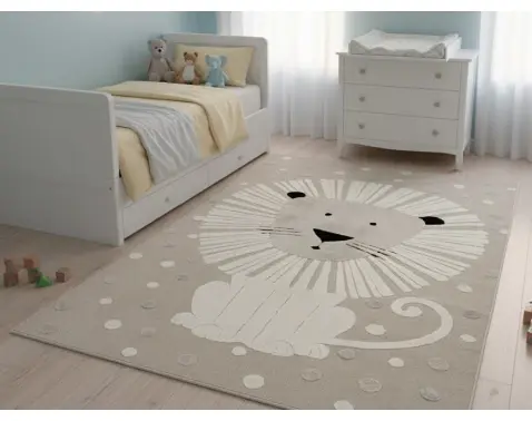 Koberec Elio 120x170 cm, béžový lev%