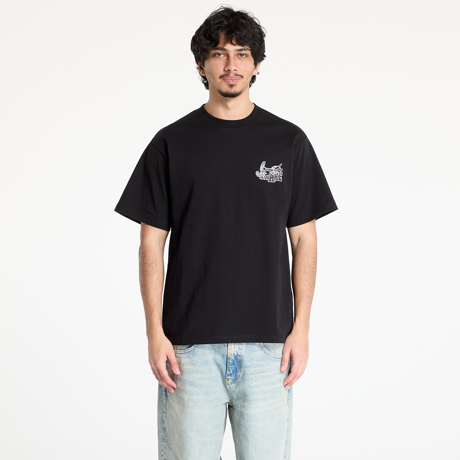 Tričko Awake NY Hammer SS Tee Black M