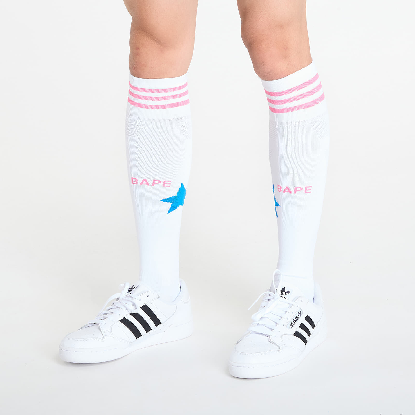 Ponožky adidas x BAPE FB Socks 1-Pack White M
