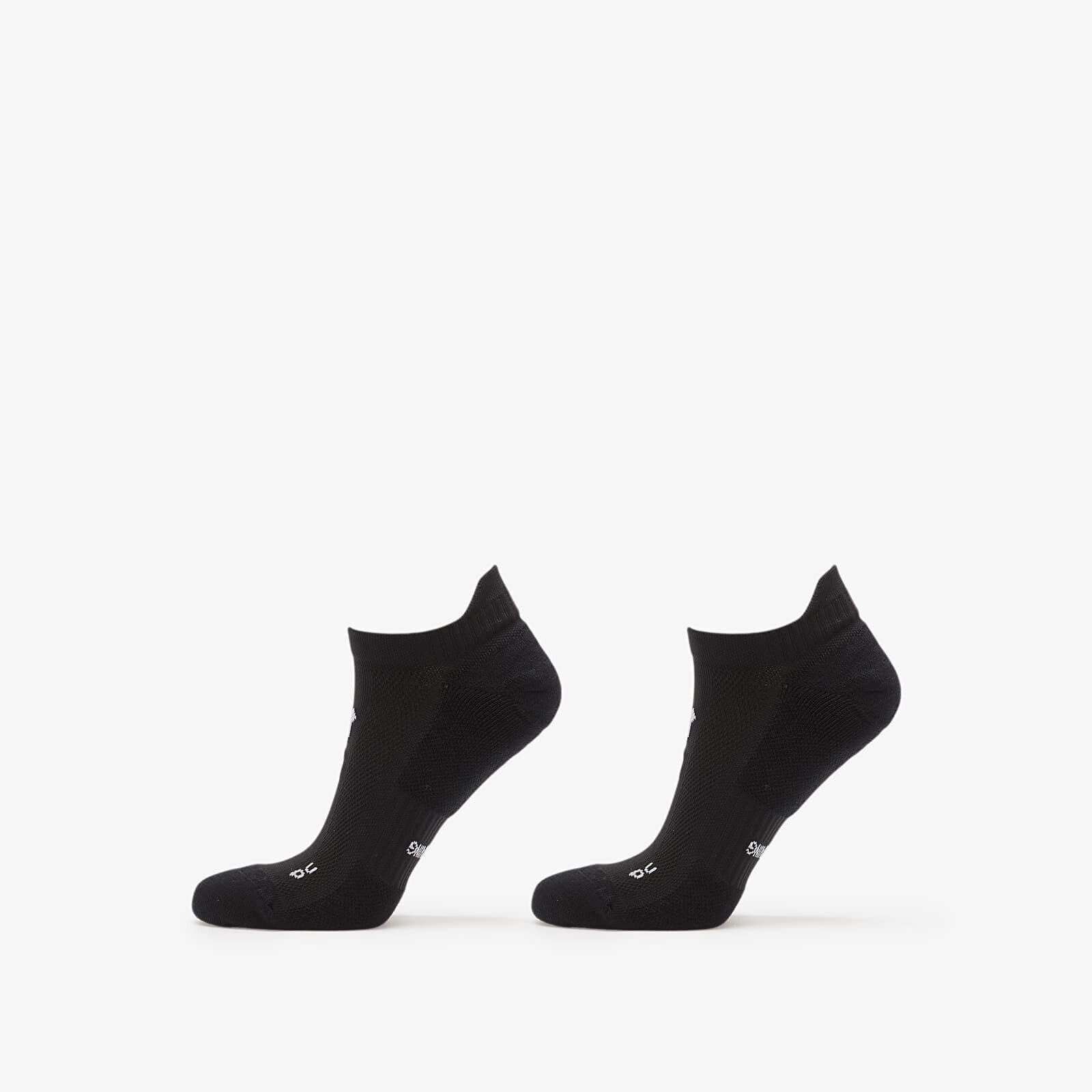 Ponožky On Core Run Sock Low 2-Pack Black M