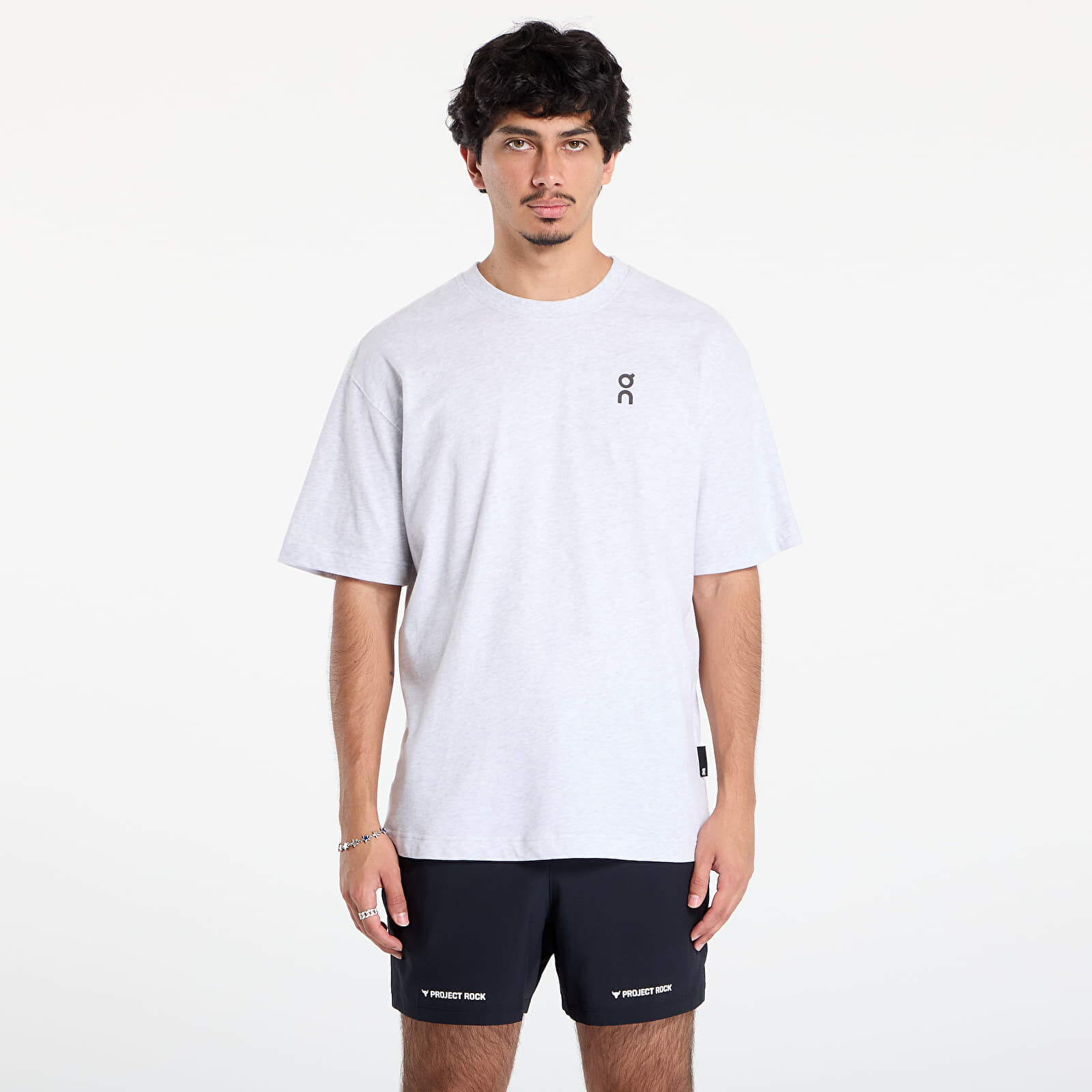 Tričko On Club Tee Court Heather Gray/ Pink S