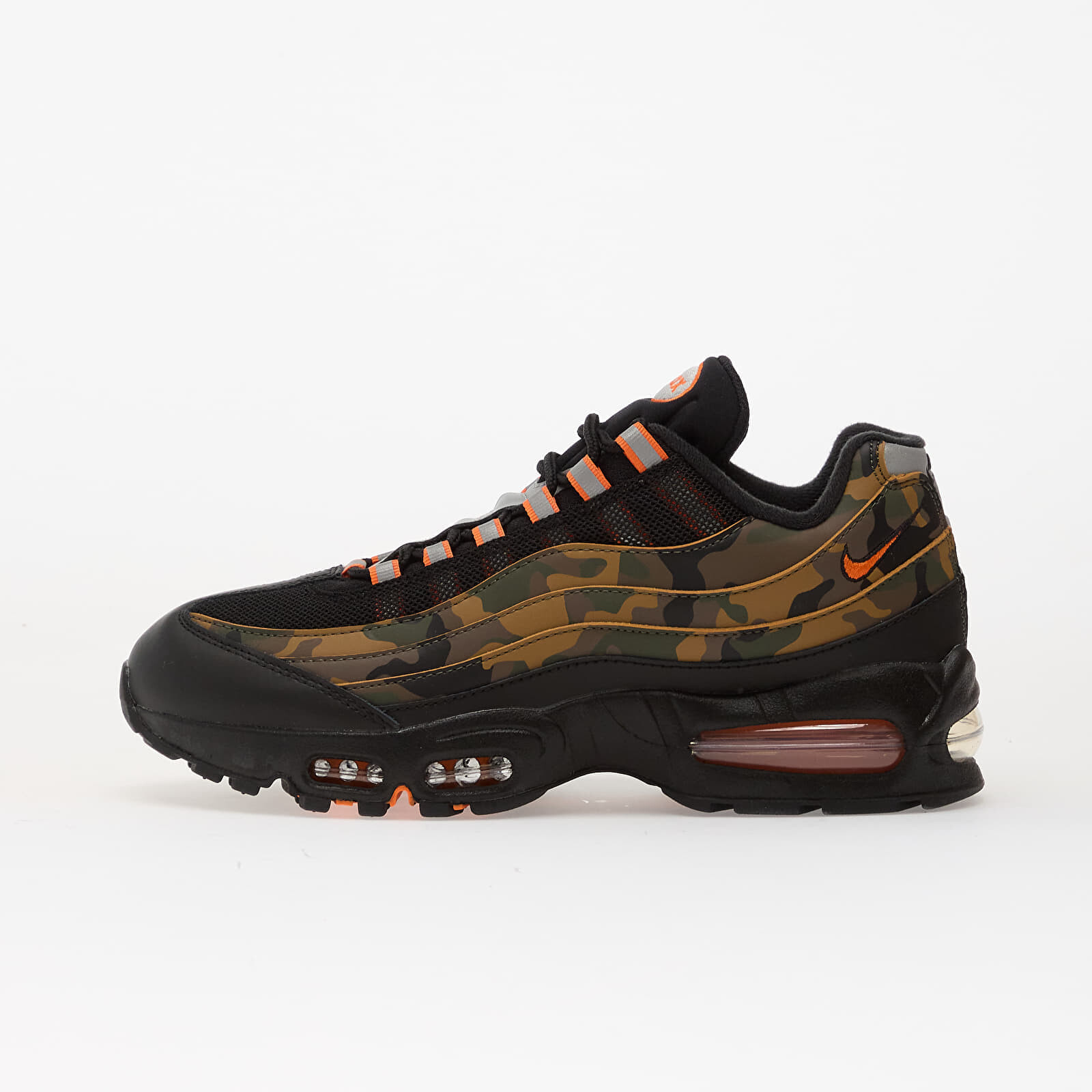 Tenisky Nike Air Max 95 Qs Black/ Safety Orange-Metallic Silver EUR 45.5