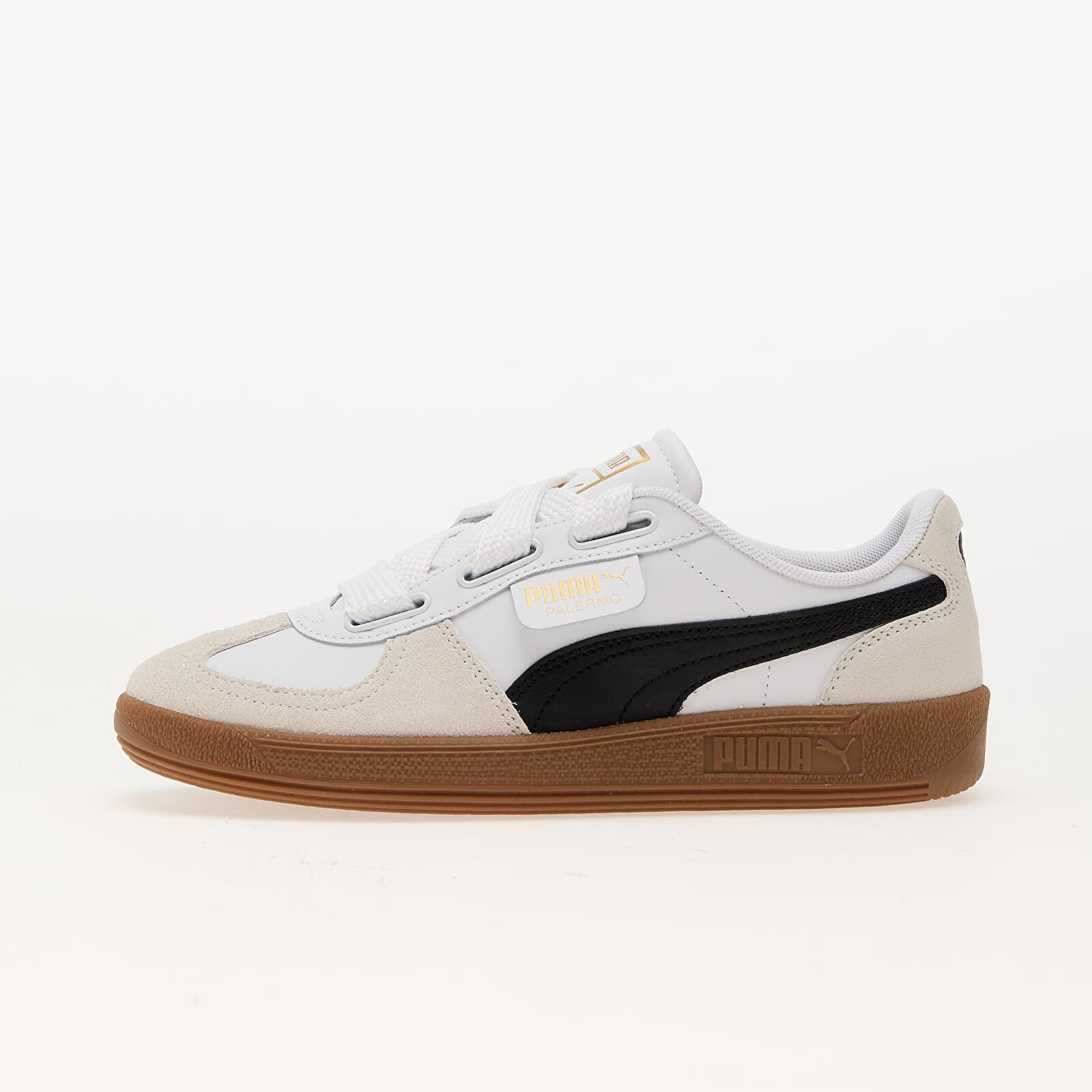 Tenisky Puma Palermo Wide Lace SD Puma White-Puma Black EUR 40.5