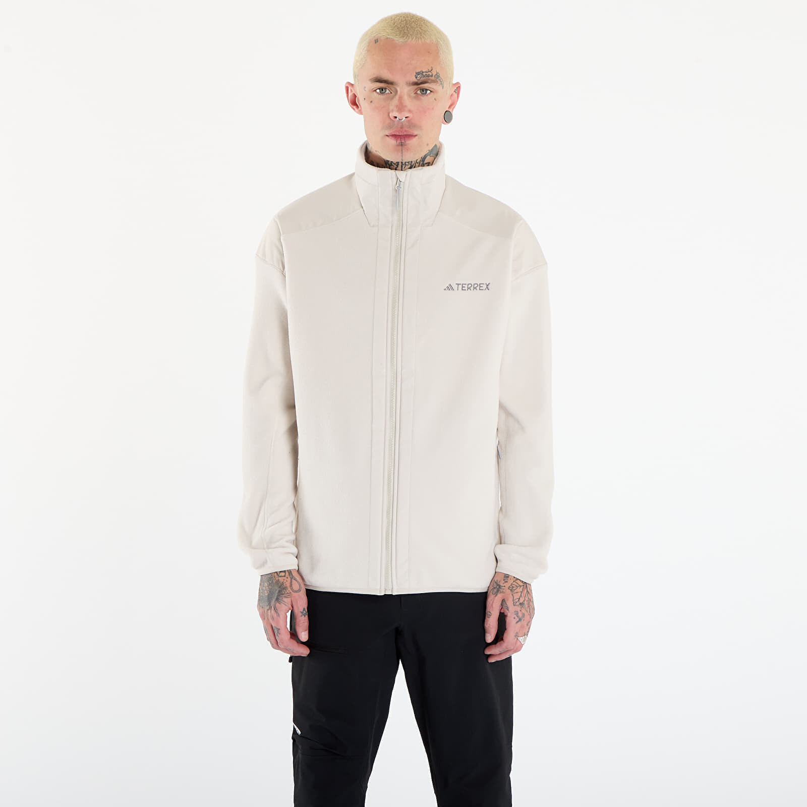 Bunda adidas Multi CLIMAWARM Fleece Jacket Alumina/ Black L