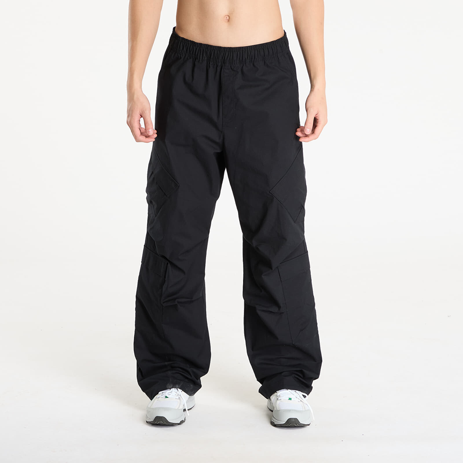 Kalhoty Jordan Flight Men's Utility Pants Black/ Black XS