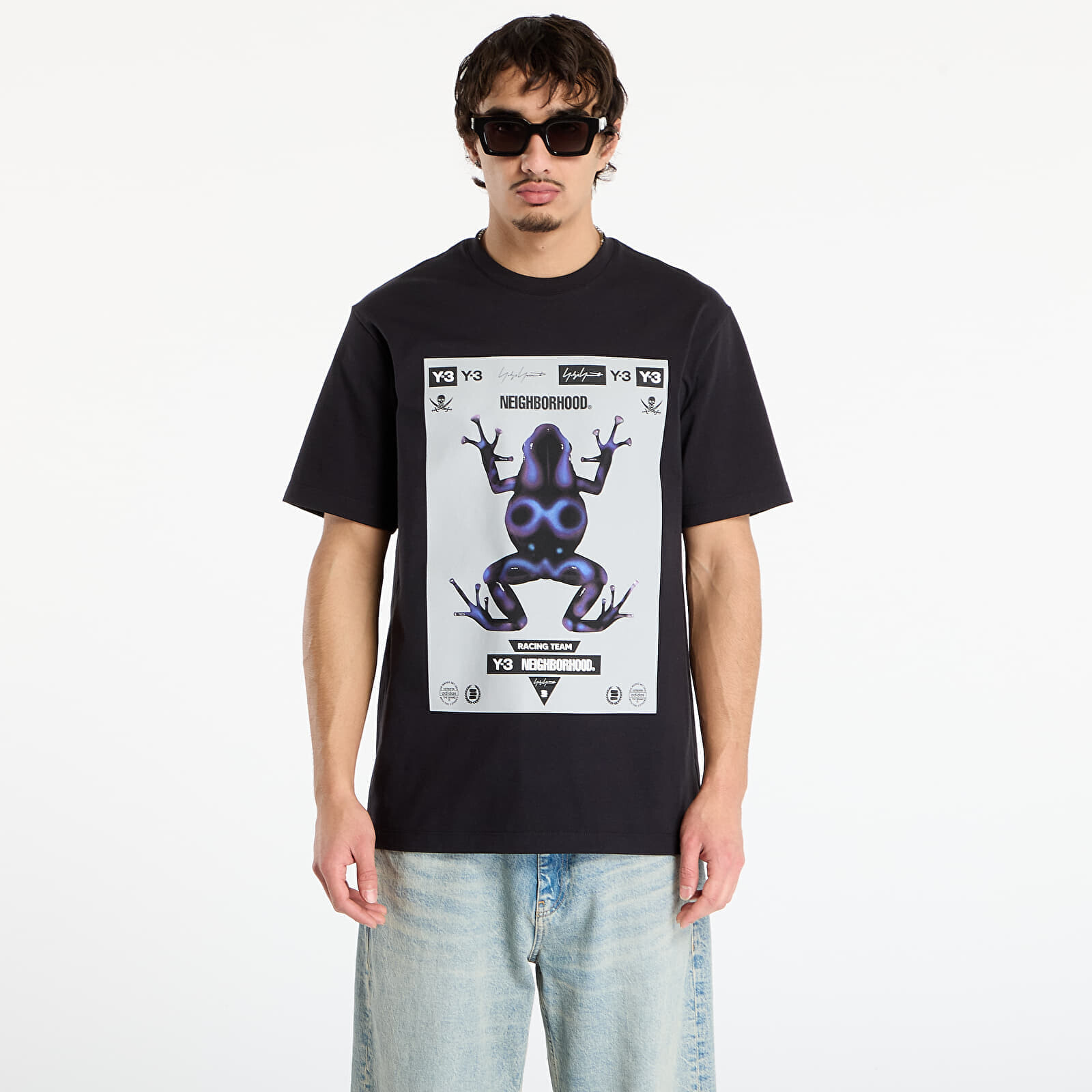 Tričko Y-3 x Neighborhood Graphic Tee UNISEX Black L