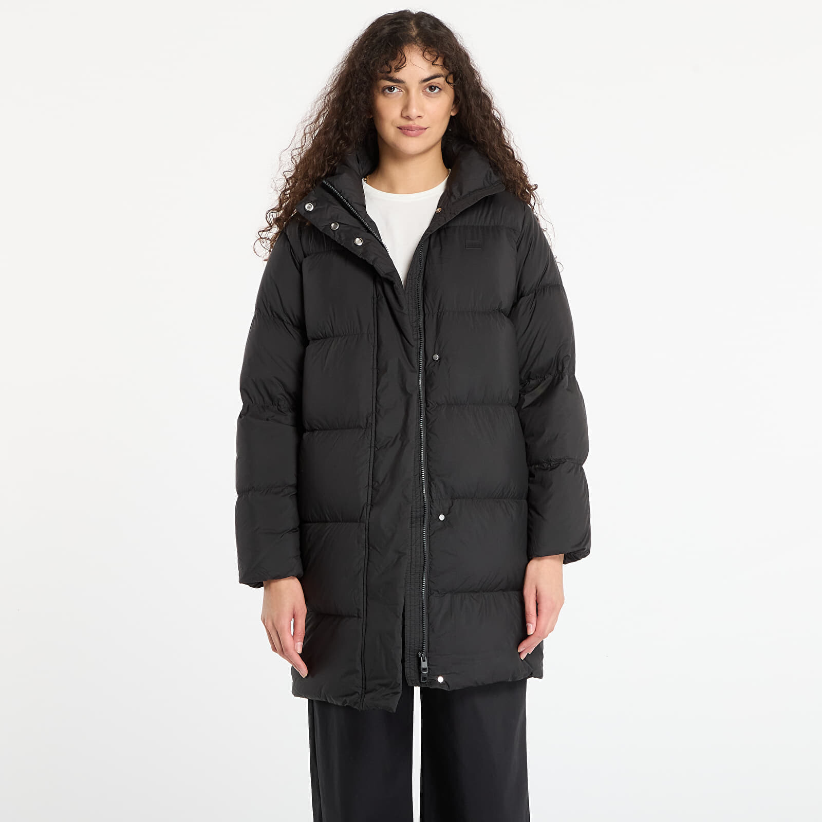 Kabát Tommy Hilfiger Modern Down Reg Coat Black L
