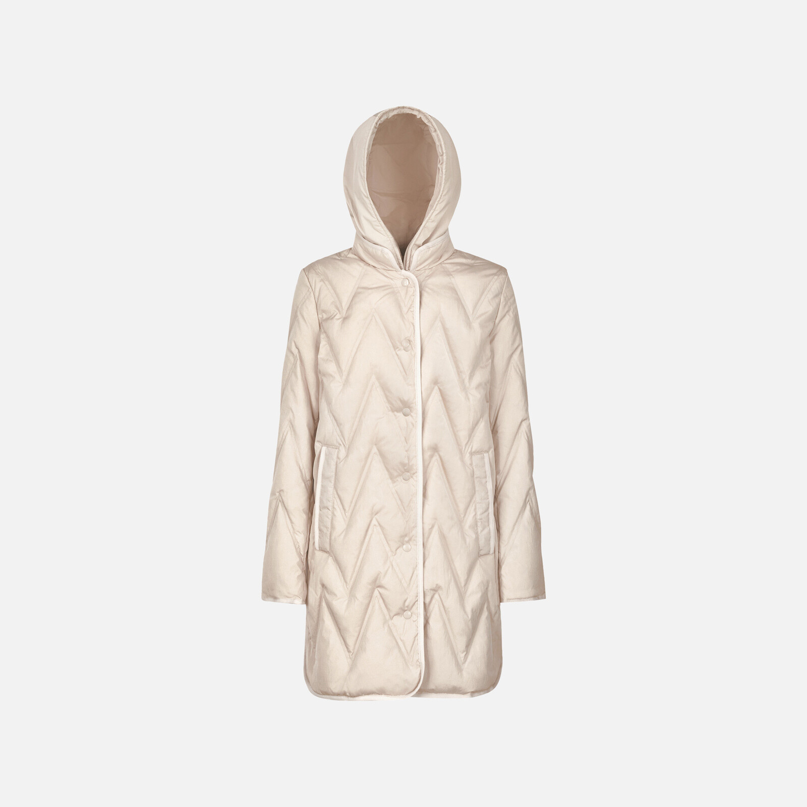 Cream Women's Down Jackets Geox Plummery - Women's