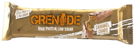 Grenade carb killa protein bar 60g - caramel chaos