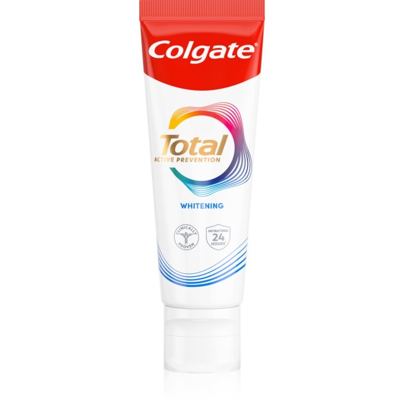 Colgate Total Active Prevention Whitening bieliaca zubná pasta 75 ml
