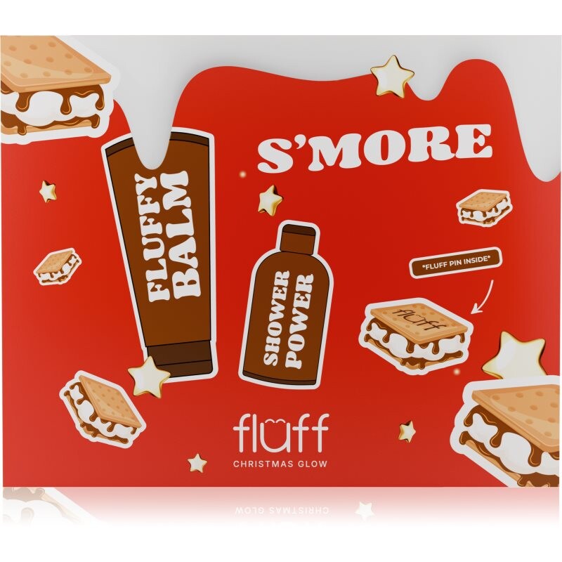 Fluff Christmas Glow Body Care Set S'more vianočná darčeková sada