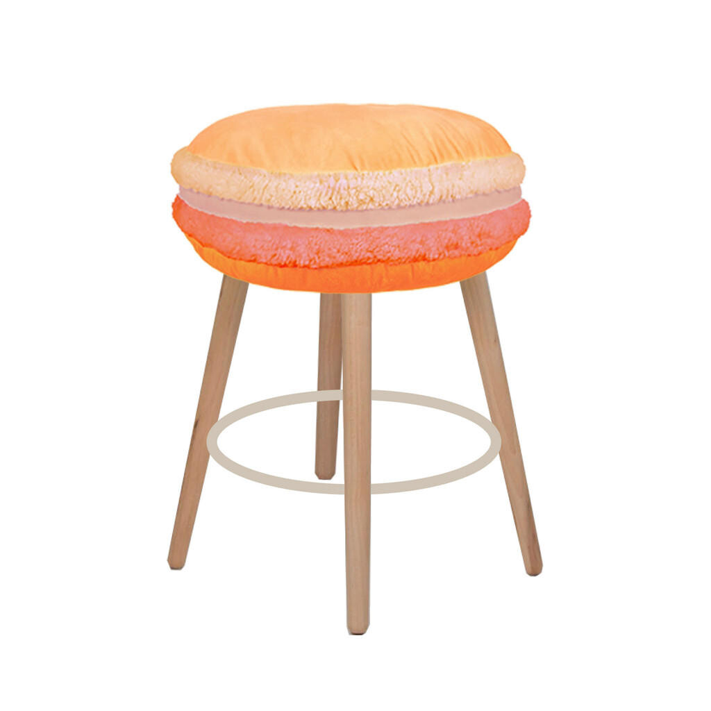 Ambia Home TABURETKA, drevo, kov, plast, textil, papier, 29/42 cm