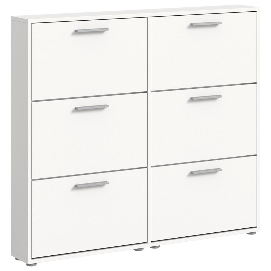 Carryhome VÝKLOPNÁ SKRINKA NA TOPÁNKY, biela, 116/103/17 cm