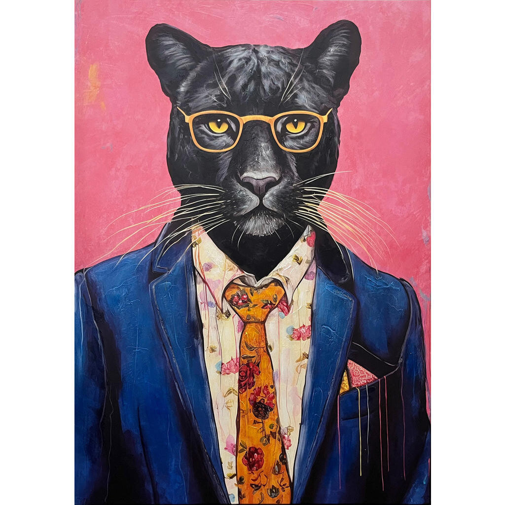 Monee UMELECKÁ TLAČ, zvieratá, 70/100 cm